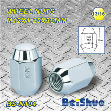 M12X1.5 Universal Wheel Nut with Chrome Plated